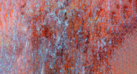 Rusty metal texture background and design of the concept of industrial construction. banner, texture