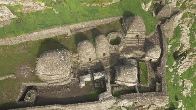 Skellig Michael, above the summit & settlement ruins.