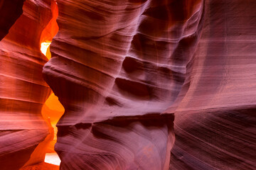 Upper canyon, Antelope Canyon, Page, Arizona, USA