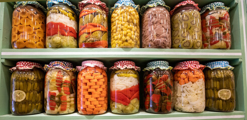 Organic Turkish style lemon and vinegar pickles