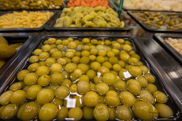 Organic Turkish style lemon and vinegar pickles