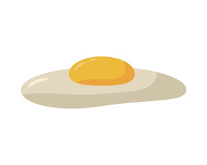 delicious egg fried food icon