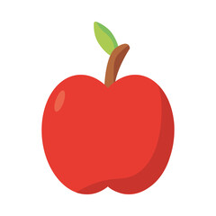 apple fresh fruit nature icon