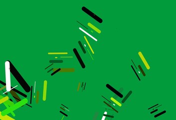 Light Blue, Yellow vector template with repeated sticks.