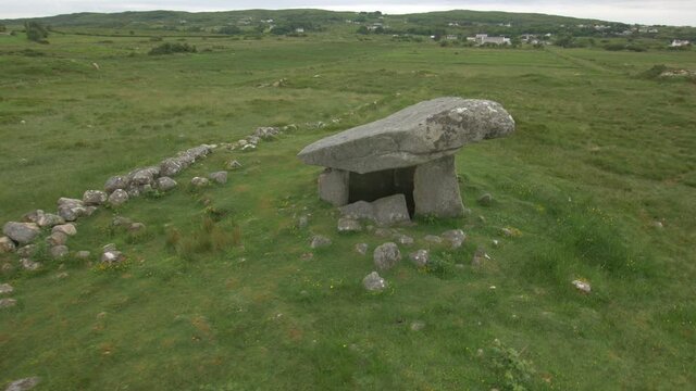  Neolithic dolmen Donegal, Ireland.