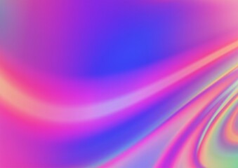 Light Pink, Blue vector glossy bokeh pattern.