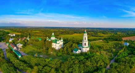 Mgarsky monastery from above..