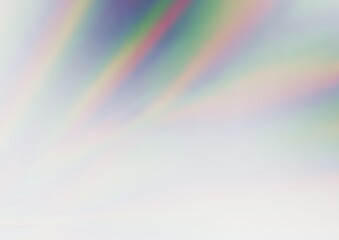 Light Silver, Gray vector blurred background.