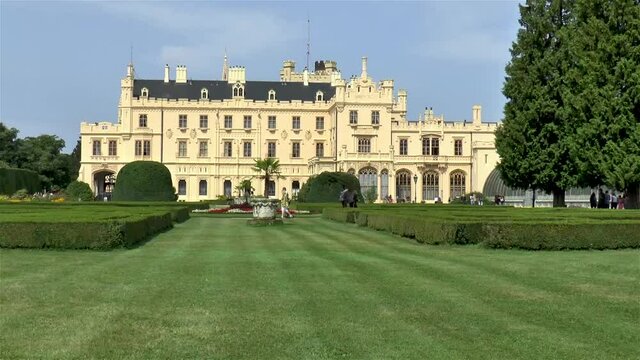 Lednice-Valtice Cultural Landscape, in South Moravia, Czech Republic.