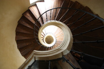 Fototapeta premium spiral staircase