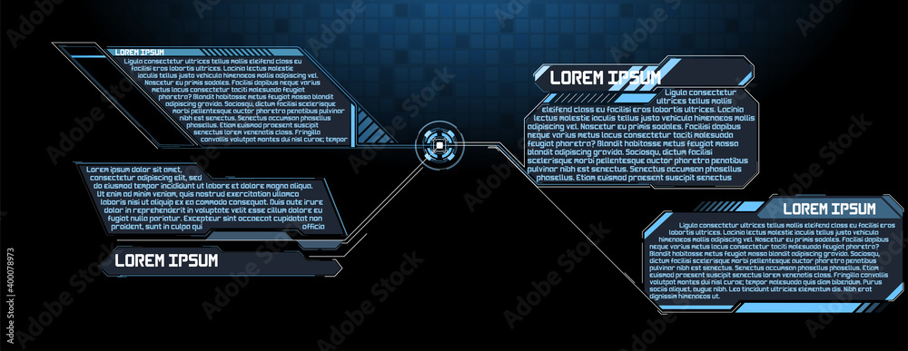 Poster Fingerprint scan provides security access with biometrics identification. Abstract technology background. Cyber security concept. 