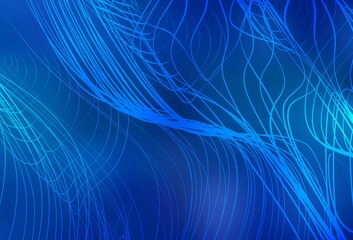 Light BLUE vector blurred template.