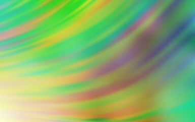 Fototapeta premium Light Green vector blurred bright template. Colorful illustration in abstract style with gradient. New design for your business.