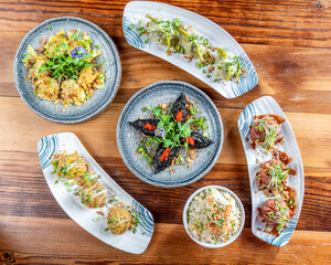 Colourful, bright food photography 