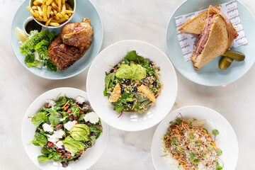 Colourful, bright food photography 