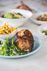 Colourful, bright food photography 