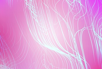 Light Pink vector modern elegant background.