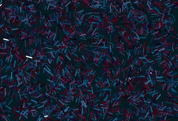 Dark multicolor, rainbow vector template with repeated sticks.