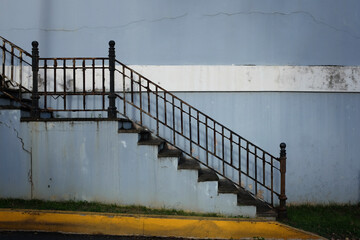 Weathered staircase