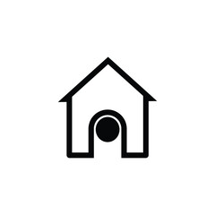 home icon on white background