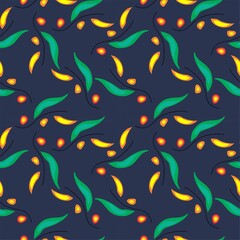Fototapeta na wymiar abstract seamless pattern for textile usable