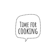 Quote illustration about cooking