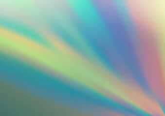 Light Blue, Green vector blurred and colored template.