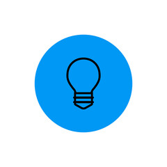 Isolated ideas financials digital marketing icon- Vector