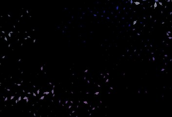 Dark Pink, Blue vector hand painted pattern.