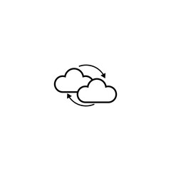 Isolated transfer financial draw digital marketing icon- Vector
