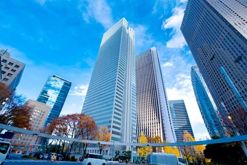 Foto op Plexiglas 【東京都】西新宿ビジネス街【2020秋】 © BSDC