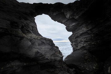 海の岩場 Seascape 洞門 海景