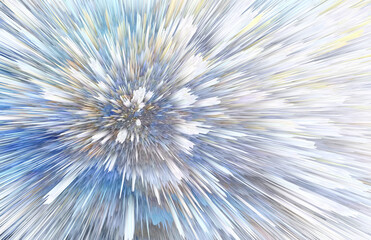 Abstract explosion multi color advertising background