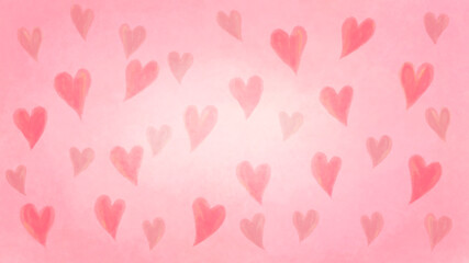 背景壁紙素材ハートのバレンタイン的な背景