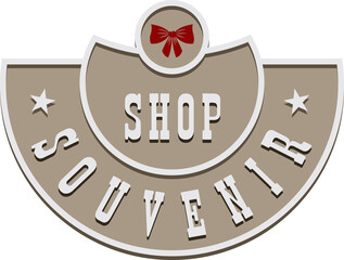 Obraz premium Souvenir shop