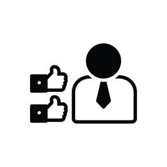 Black solid icon for assure
