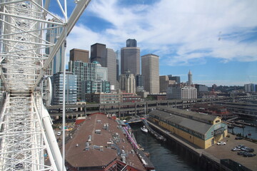 View from Ferris Wheel, Seattle