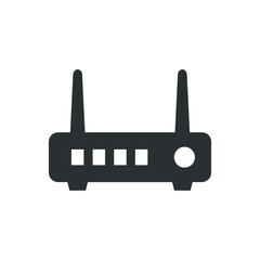 Internet router icon