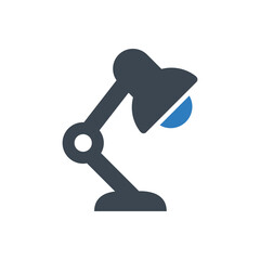 Desk lamp icon