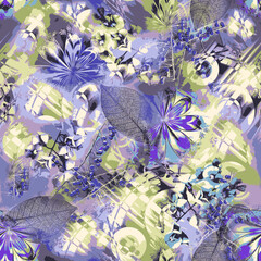 leaves pattern beautiful background on design 