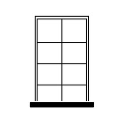 window icon design template Illustration