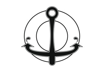 Anchor and lifebuoy
