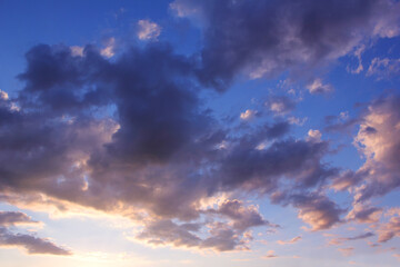 vanilla sky background and cloud