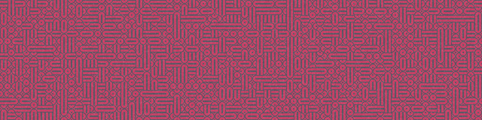 Abstract Geometric Pattern generative computational art illustration