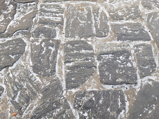 basalt flooring on little snow texture_1