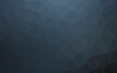 Obraz premium Dark BLUE vector low poly cover.