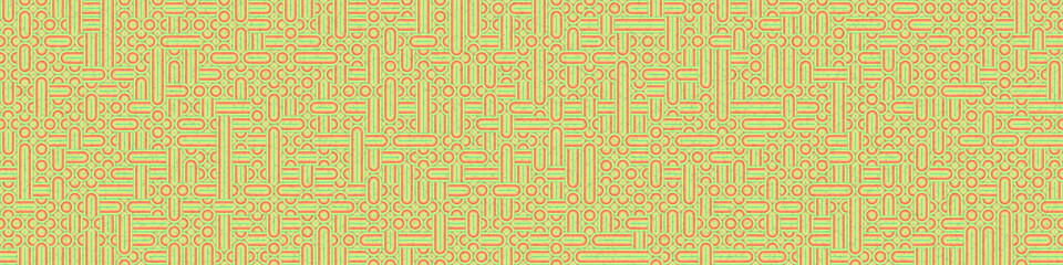 Abstract Geometric Pattern generative computational art illustration