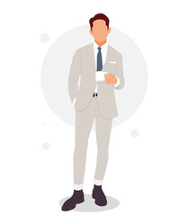 man posing in stylish outfits vol.16