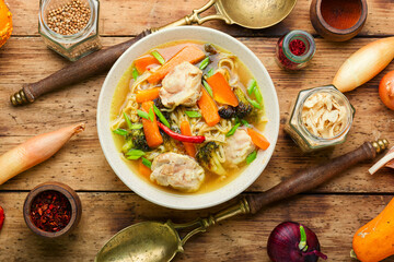 Delicious asian soup