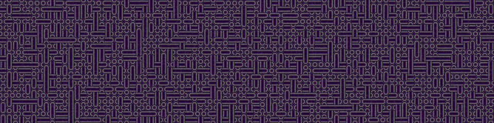 Abstract Geometric Pattern generative computational art illustration